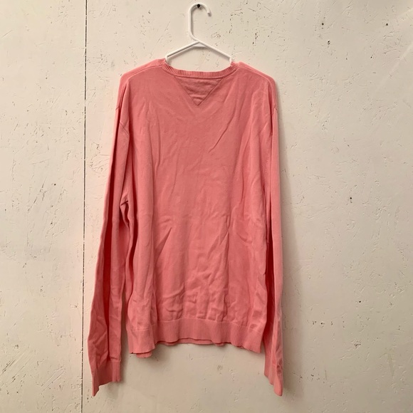 Tommy Hilfiger flag logo sweater XXL Pink - Picture 2 of 3